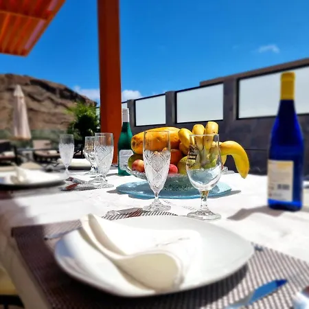 De Lujo Con Piscina Climatizada Villa Mogán